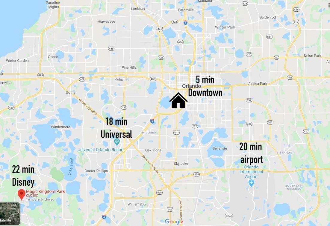 Spacious Lakefront House With Pool, Hottub, & Boating Orlando Exterior foto