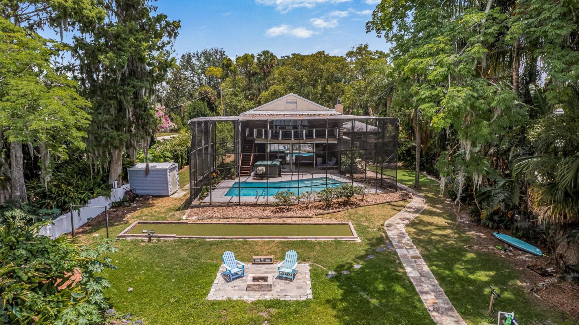 Spacious Lakefront House With Pool, Hottub, & Boating Orlando Exterior foto