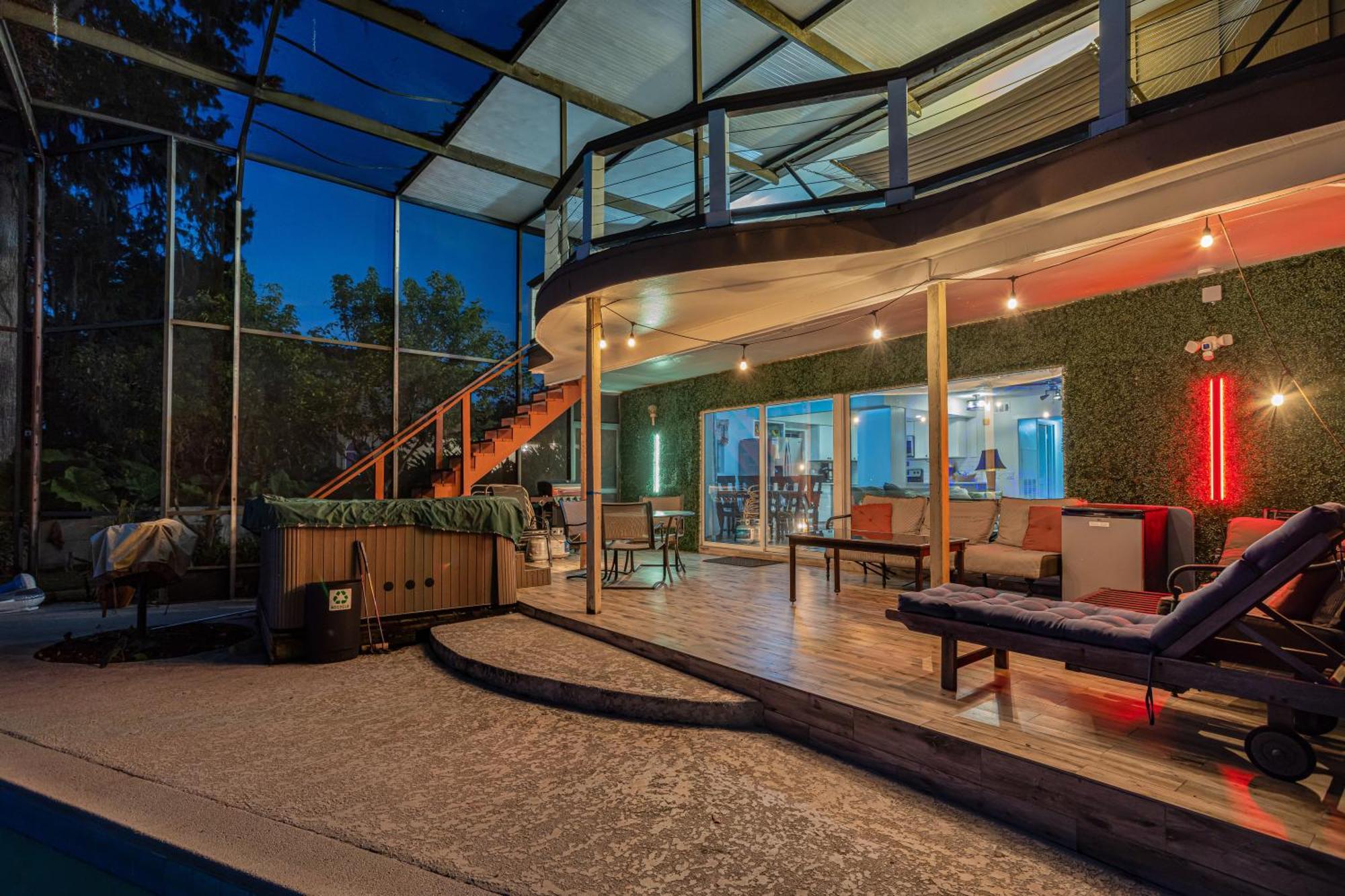 Spacious Lakefront House With Pool, Hottub, & Boating Orlando Exterior foto
